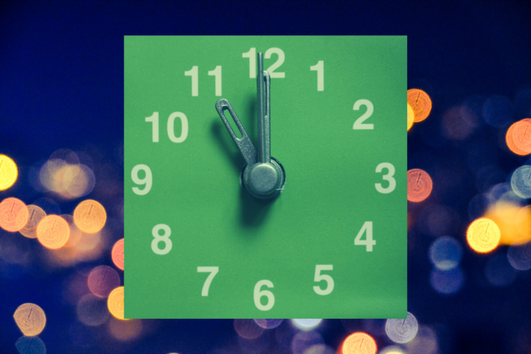 It’s 11:59 P.M. Is Here!
