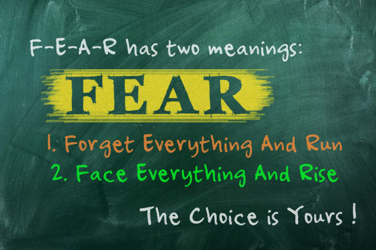 How To Face Your Fears And Gain Control Of Your Life